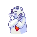 Polar Bear 스티커
