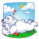 Polar Bear 스티커