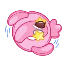 Pool Flamingo 스티커
