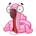 Pool Flamingo 스티커