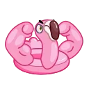Pool Flamingo 스티커