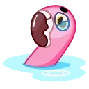 Pool Flamingo 스티커