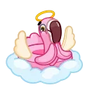 Pool Flamingo 스티커