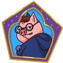 Potter Pig 스티커