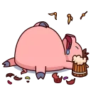 Potter Pig 스티커