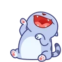 Puffy Cat 스티커