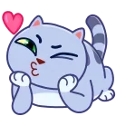 Puffy Cat 스티커