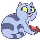 Puffy Cat 스티커