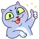 Puffy Cat 스티커