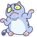 Puffy Cat 스티커