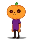 Pumpkin Man 스티커