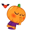 Pumpkin Man 스티커