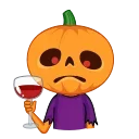 Pumpkin Man 스티커