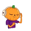 Pumpkin Man 스티커