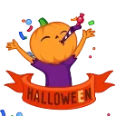 Pumpkin Man 스티커