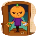 Pumpkin Man 스티커