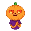 Pumpkin Man 스티커
