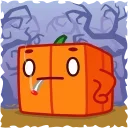 Pumpkin Cube 스티커