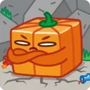 Pumpkin Cube 스티커