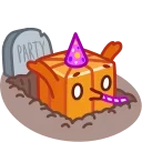 Pumpkin Cube 스티커