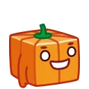 Pumpkin Cube 스티커