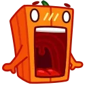 Pumpkin Cube 스티커
