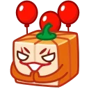 Pumpkin Cube 스티커