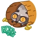 Racoon 스티커