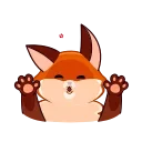 Red Fox 스티커