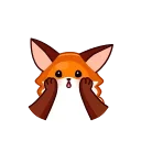 Red Fox 스티커