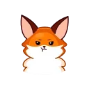 Red Fox 스티커