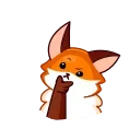 Red Fox 스티커