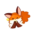 Red Fox 스티커