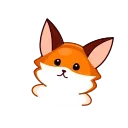 Red Fox 스티커