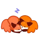 Red Fox 스티커