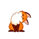 Red Fox 스티커