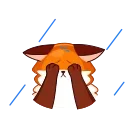 Red Fox 스티커