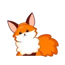 Red Fox 스티커