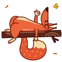 Red Squirrel 스티커