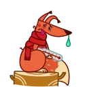 Red Squirrel 스티커