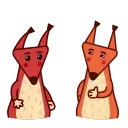 Red Squirrel 스티커