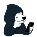 Resistance Dog 스티커