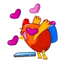 Rooster 스티커