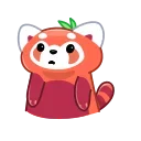 RRRed Panda 스티커