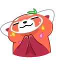 RRRed Panda 스티커
