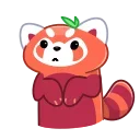 RRRed Panda 스티커