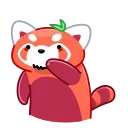 RRRed Panda 스티커