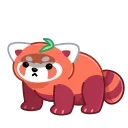 RRRed Panda 스티커