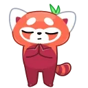 RRRed Panda 스티커