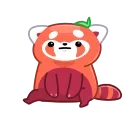 RRRed Panda 스티커